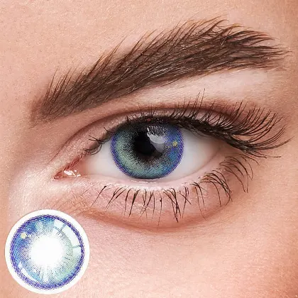 EOSLENS Crystal Blue  | 1 Year