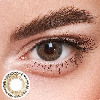 EOSLENS DNA Taylor Brown Hazel | 1 Year