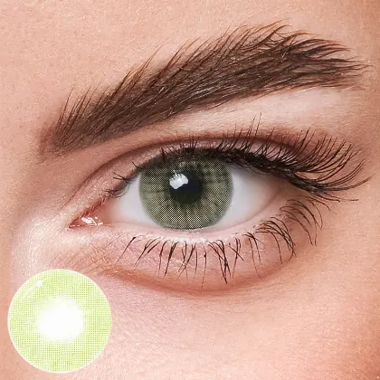 EOSLENS Polar Lights Yellow Green | 1 Year