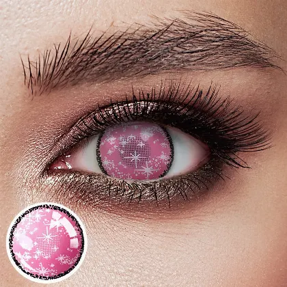 EOSLENS Sparkle Pink  | 1 Year