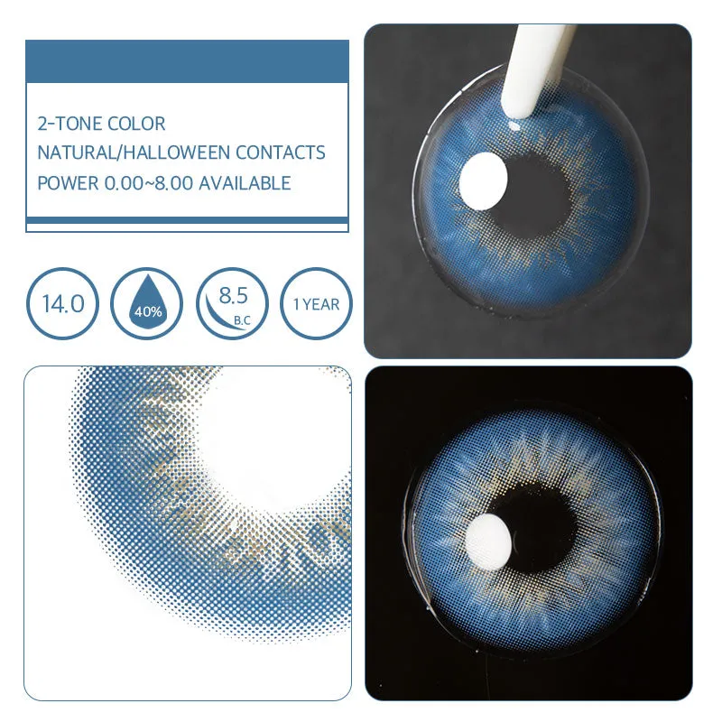 EOSLENS Sin Blue  | 1 Year