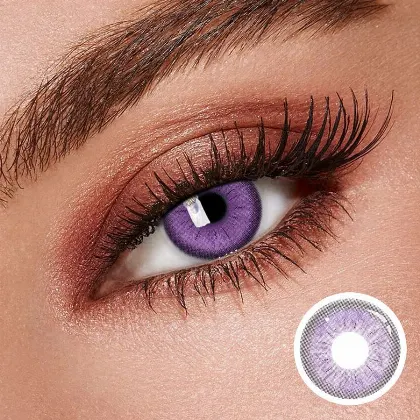 EOSLENS Perola Purple | 1 Year