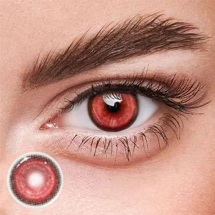 EOSLENS Nebula Red | 6 Months
