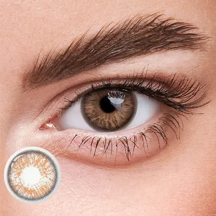 EOSLENS Love Letter Brown  | 1 Year