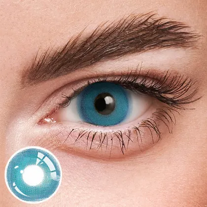 EOSLENS Pixie Blue | 1 Year