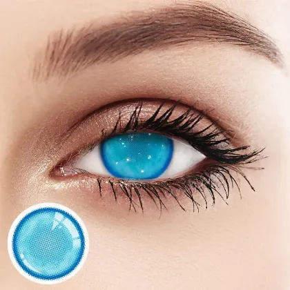 EOSLENS Cyber Mesh Blue | 1 Year