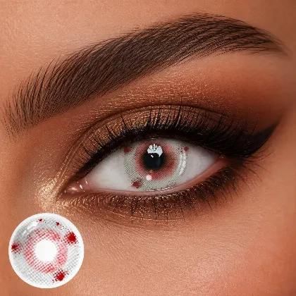 EOSLENS Crimson Splatter | 1 Year