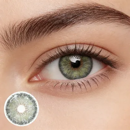 EOSLENS Petite Iris Grey Green | 1 Year
