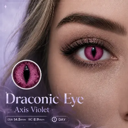 EOSLENS Draconic Eye Axis Violet | 1 Day